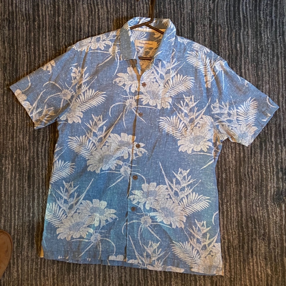 Tommy Bahama silk aloha shirt